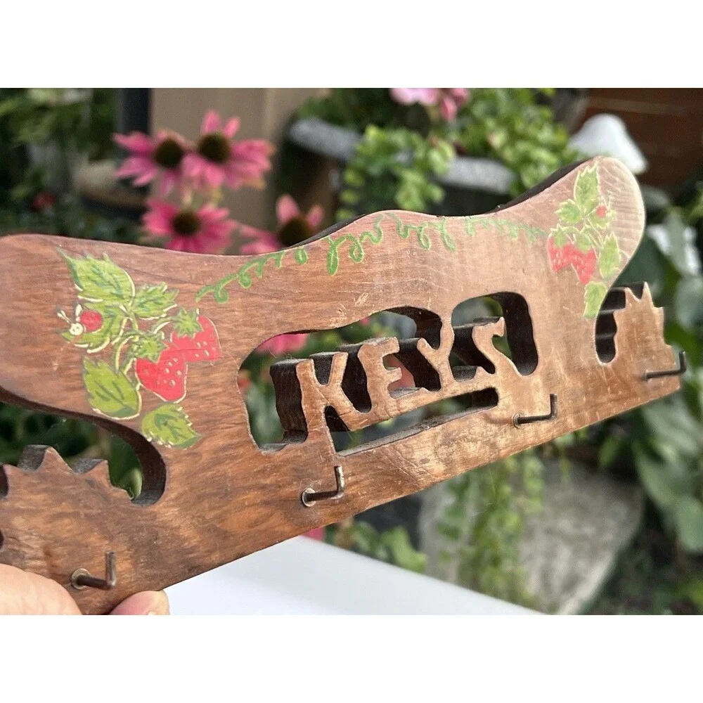 Wooden 1970s vintage